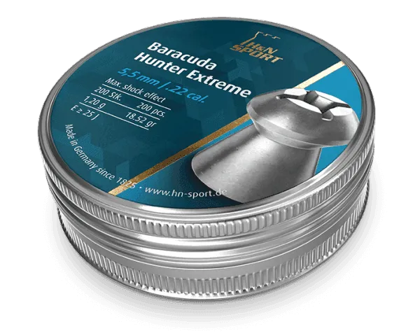 H&N Baracuda Hunter Extreme | 5.5mm | 1.20g |18.32gr | 200 Pcs
