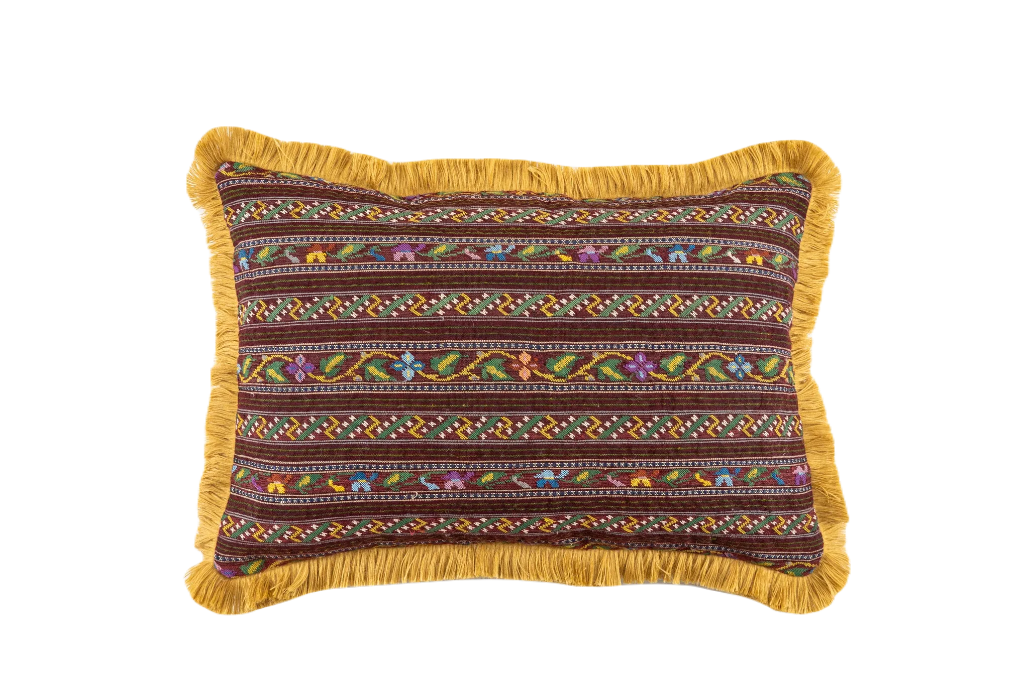 Handwoven Romanian Textile Pillow – Authentic, Artisanal & Culturally Rich Decor