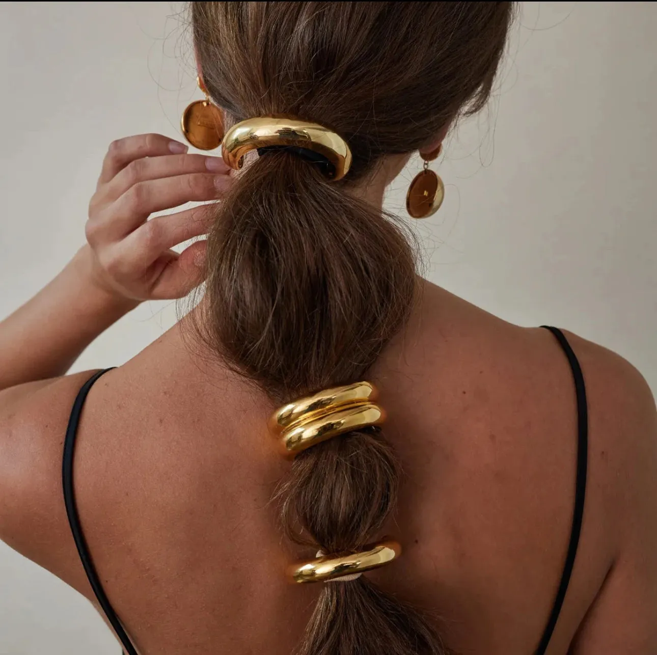 Heart Charm Ponytail bow