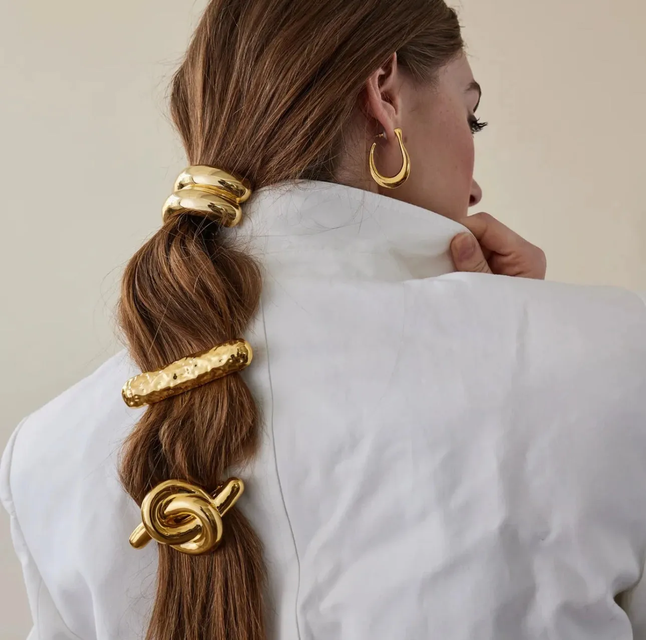 Heart Charm Ponytail bow