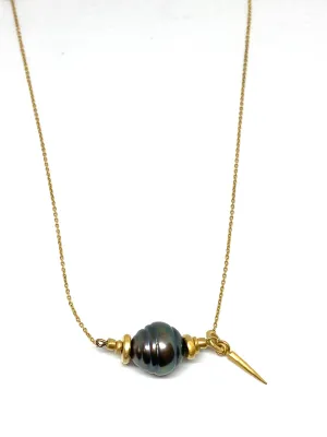 Heather Benjamin Tahitian Pearl Necklace
