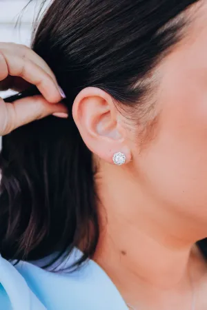 Heather Earrings - White Gold