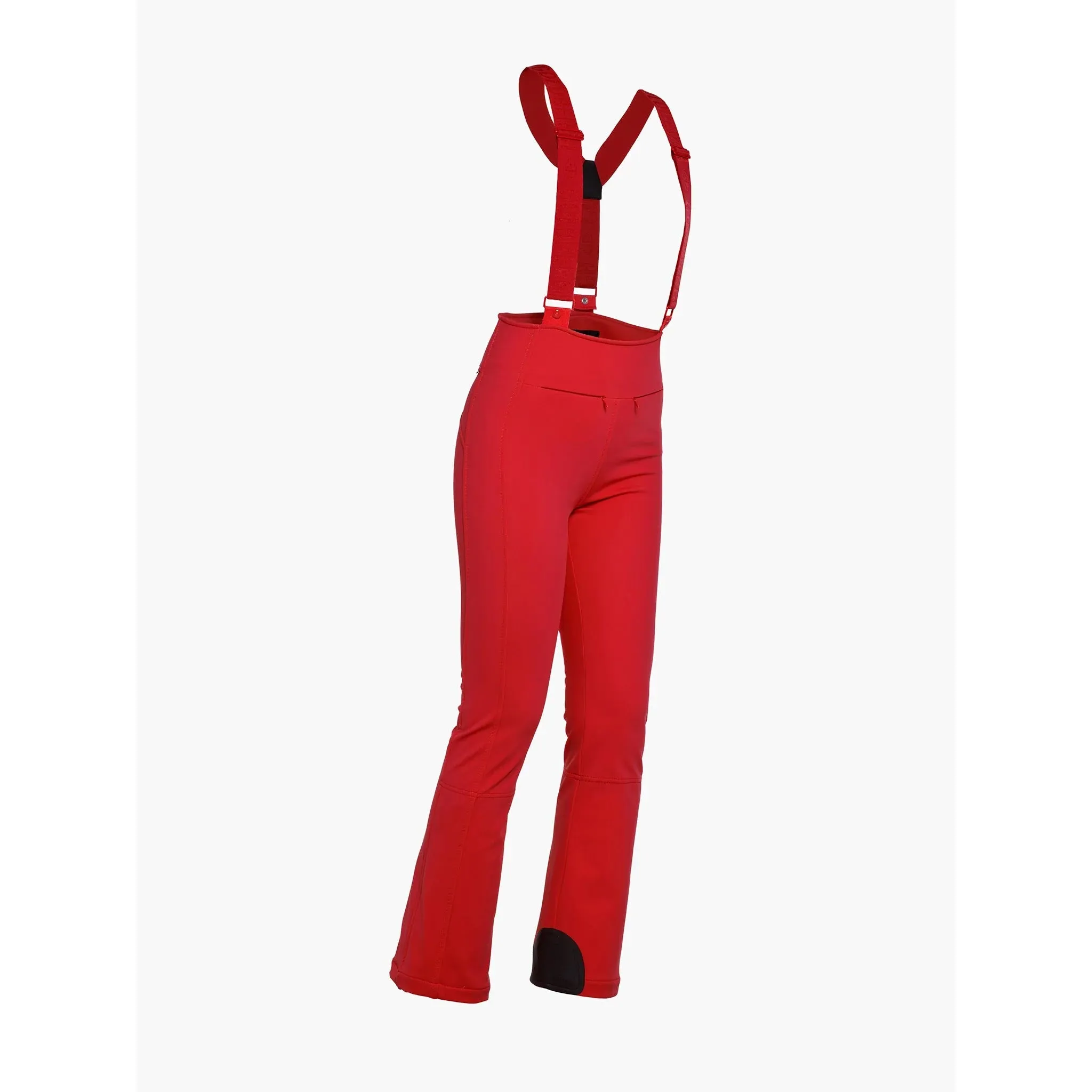 High End Ski Pants in Flame Red