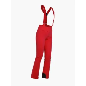 High End Ski Pants in Flame Red
