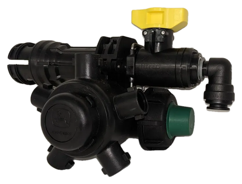 High Flow Express End Cap with Flush Valve Installed