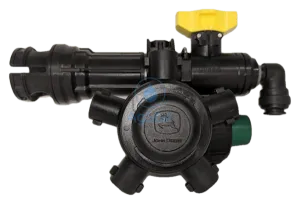 High Flow Express End Cap with Flush Valve Installed