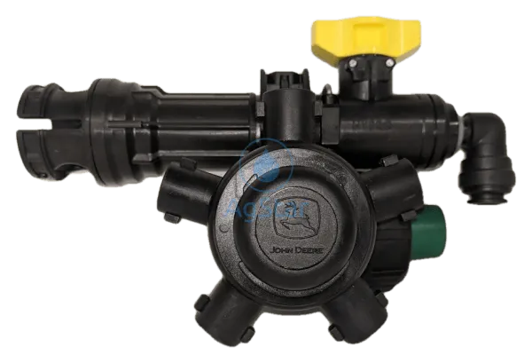 High Flow Express End Cap with Flush Valve Installed