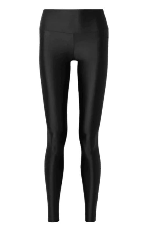 High Waist Shiny Leggings