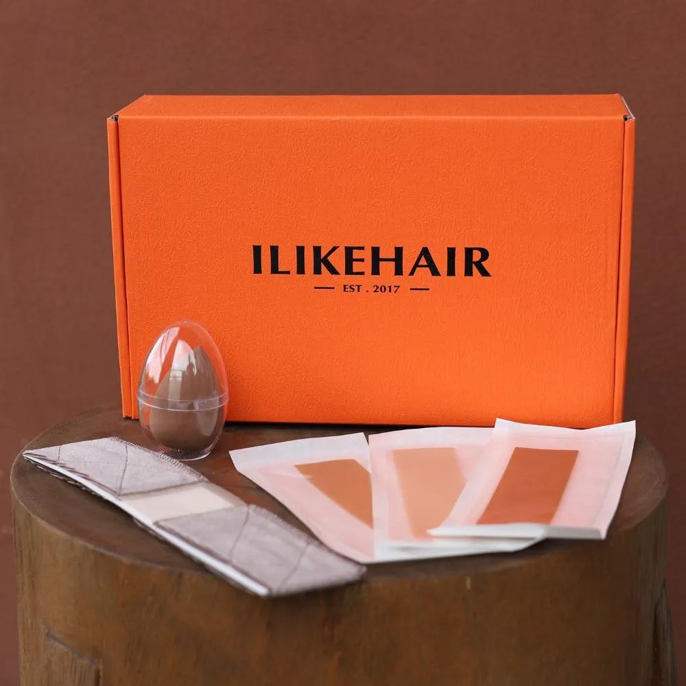 Honey Blonde Highlights Layered Cut Bob Lace Wig
