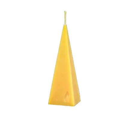 Honey Candles Beeswax Pyramid