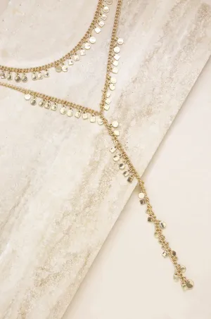 Ibiza Nights 18kt Gold Plated Layered Necklace