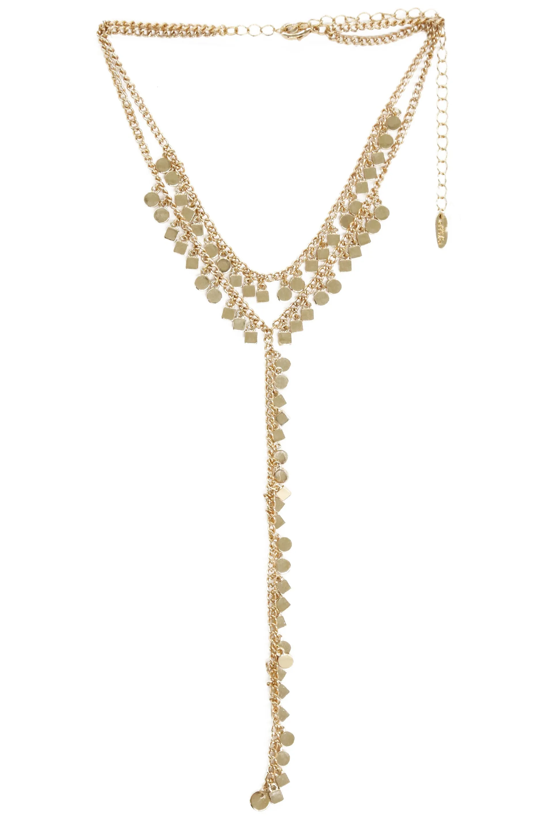 Ibiza Nights 18kt Gold Plated Layered Necklace