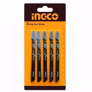 Ingco 5 Pieces Jigsaw Blade for Wood - JBT111C