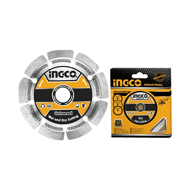 Ingco 5" (125mm) Dry Diamond Disc with 7.5mm Blade Width – DMD011254