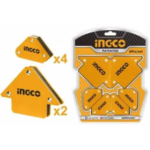 Ingco 6-Piece Magnetic Welding Holder Set - AMWH6001