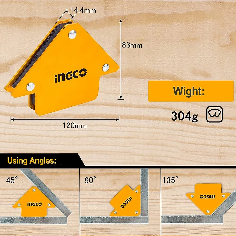 Ingco 6-Piece Magnetic Welding Holder Set - AMWH6001