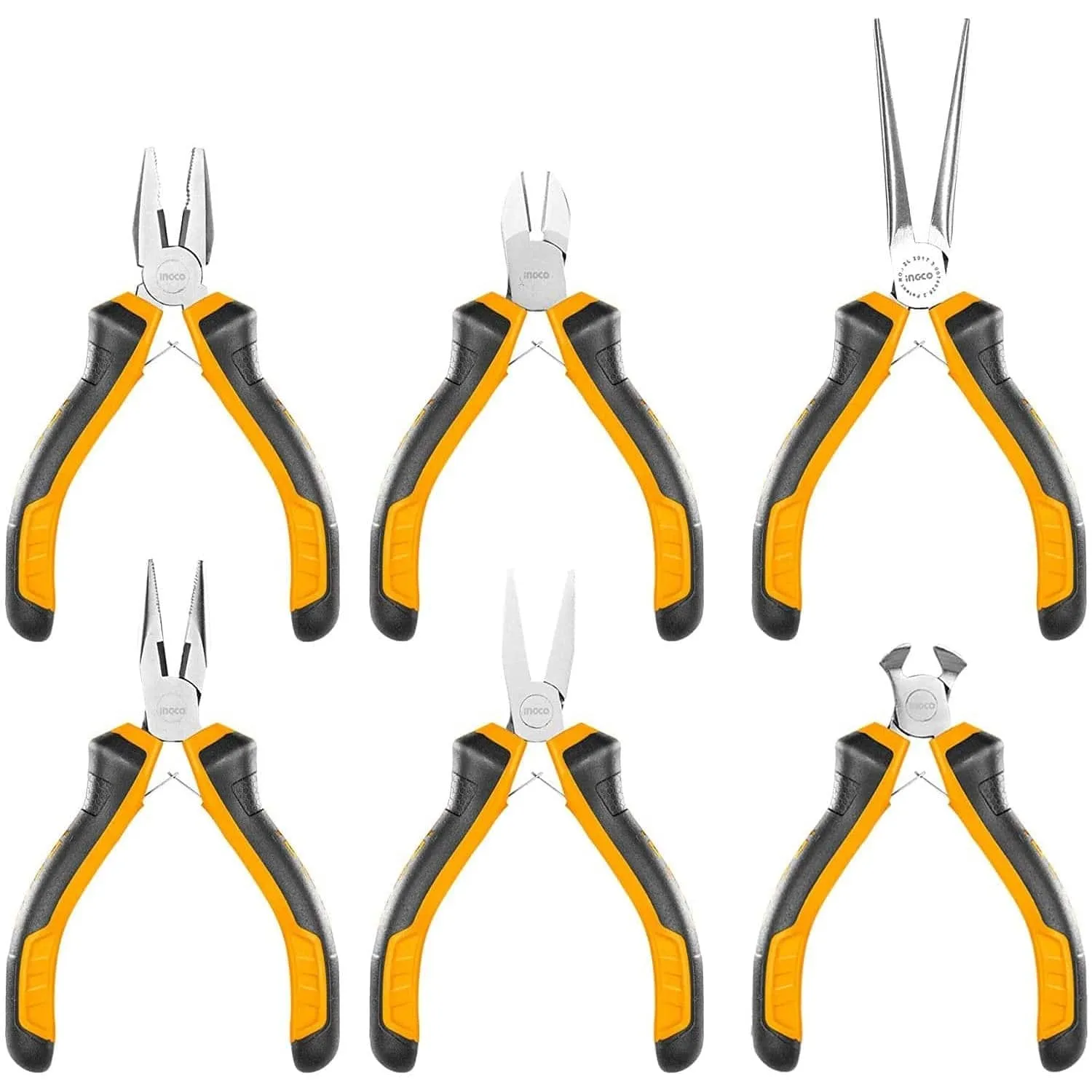 Ingco 6-Piece Mini Plier Set – HMPS06115