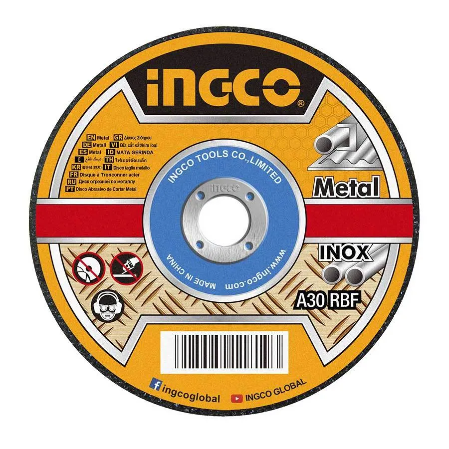 Ingco 7" Abrasive Metal Cutting Disc – MCD301801
