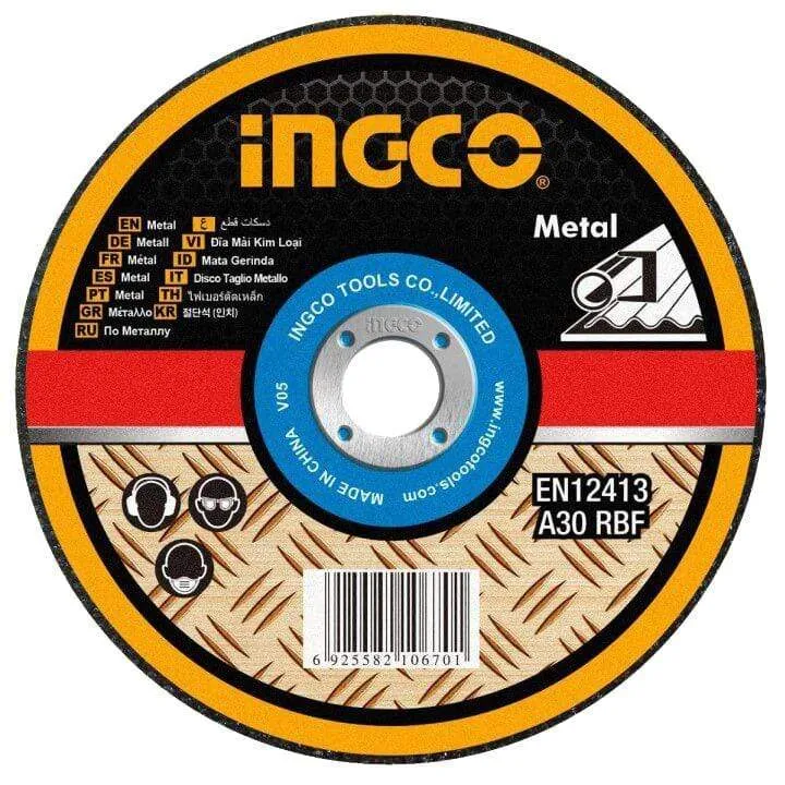 Ingco 7" Abrasive Metal Cutting Disc – MCD301801