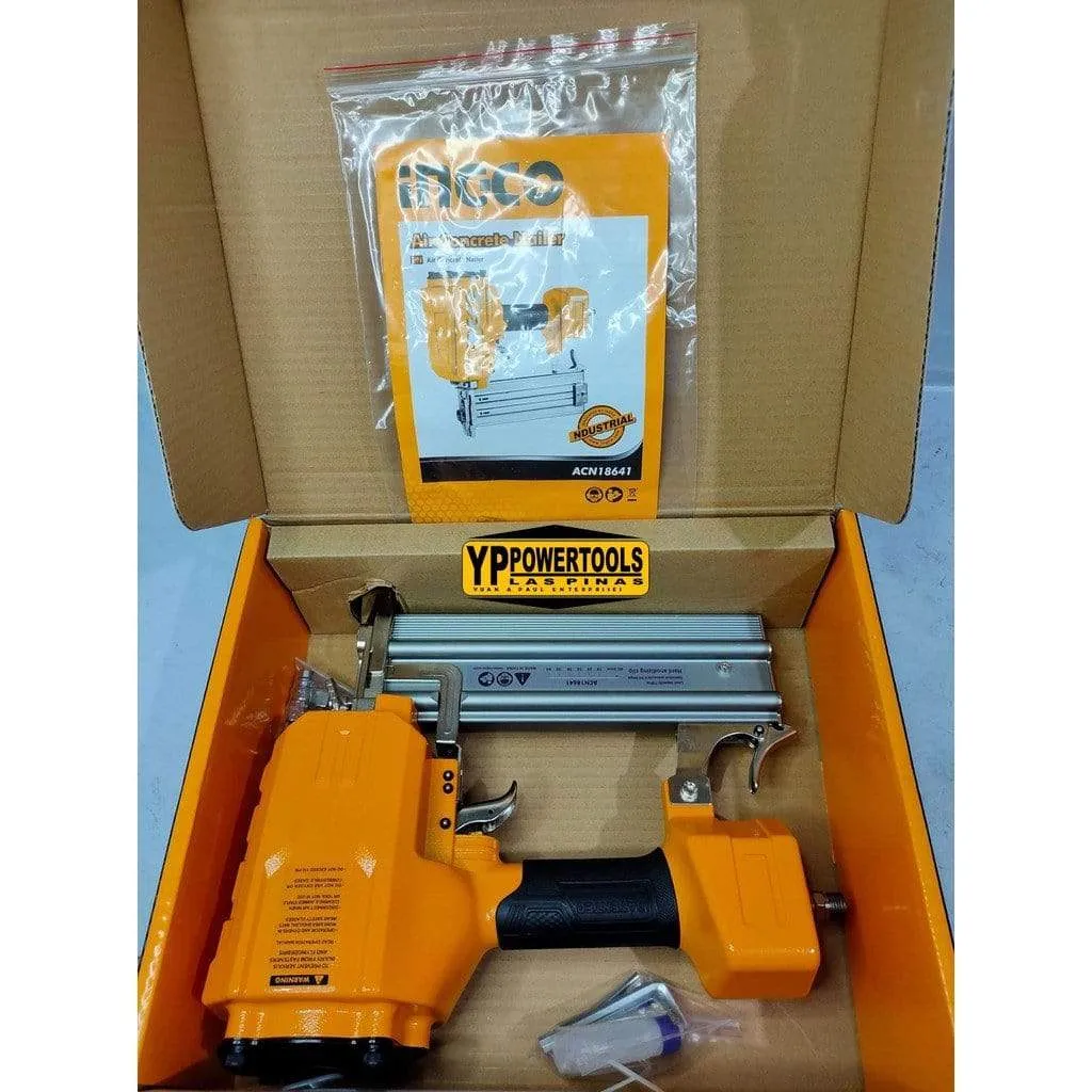 Ingco Air Concrete Nailer 18-64mm – ACN18641