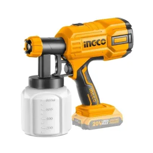 Ingco Lithium-Ion Cordless Spray Gun 20V 2.0Ah - CSGLI2003