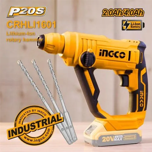 Ingco Lithium-Ion Rotary Hammer - CRHLI1601