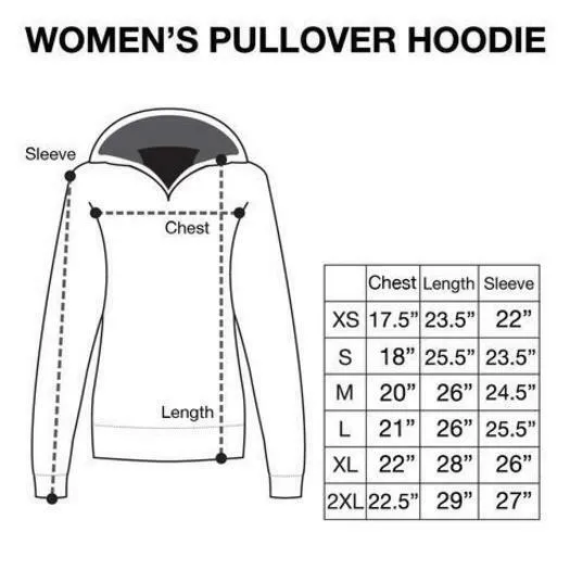 InkAddict WOMENS EXPENSIVE SKIN PULLOVER Hoodie BLACK / CHROMA