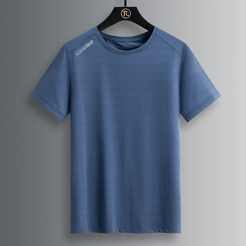 INSTOCK-Ice silk short-sleeved T-shirt men