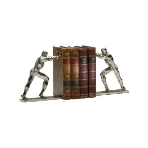 Iron Man Bookends  - Silver