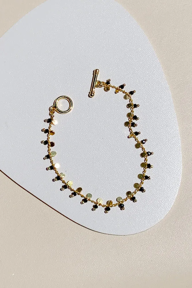Jaena Crystal Chain Bracelet