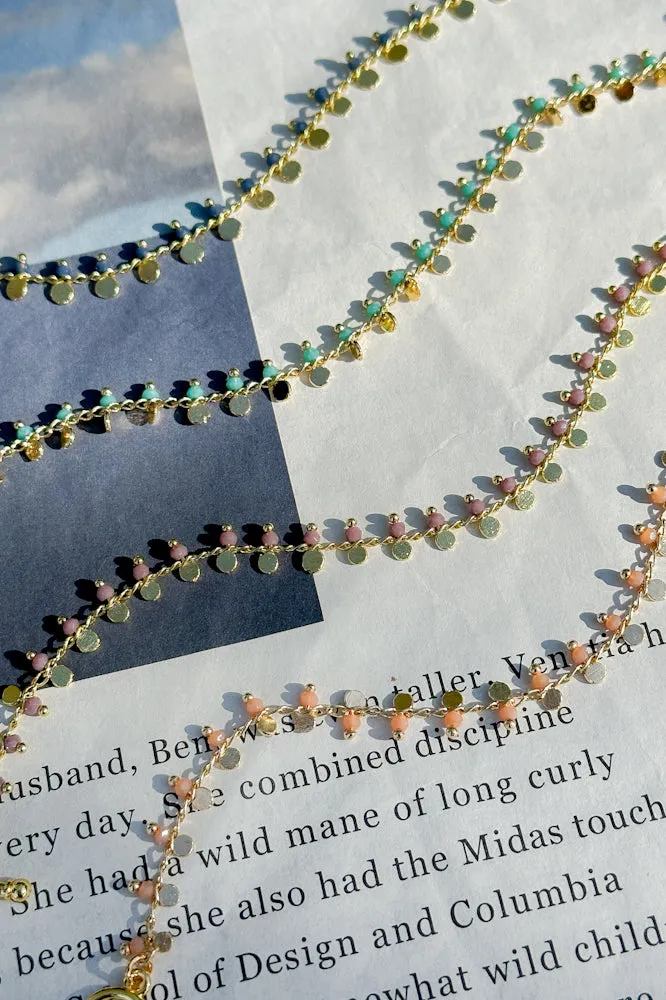 Jaena Crystal Chain Bracelet
