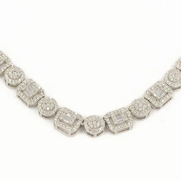 JDB1006 - CZ Silver Chain