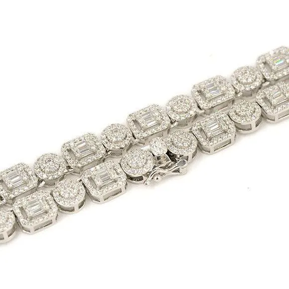 JDB1006 - CZ Silver Chain
