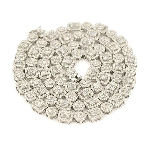 JDB1006 - CZ Silver Chain