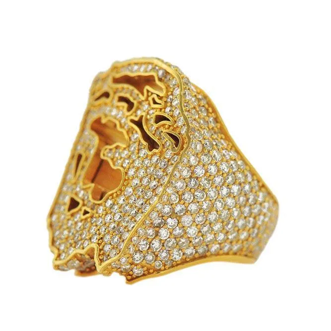 JDR32.6 - DIAMOND JESUS RING