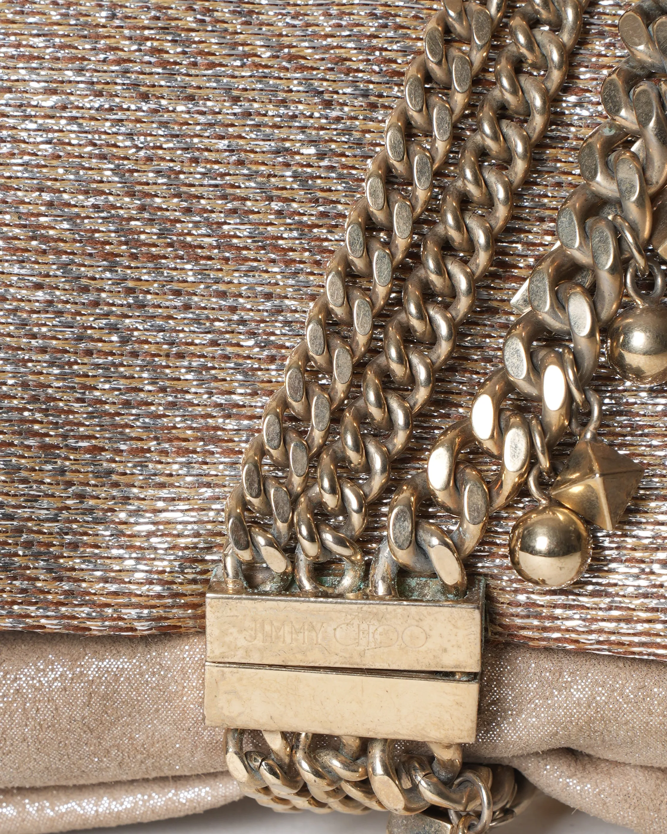 Jimmy Choo Beige Clutch