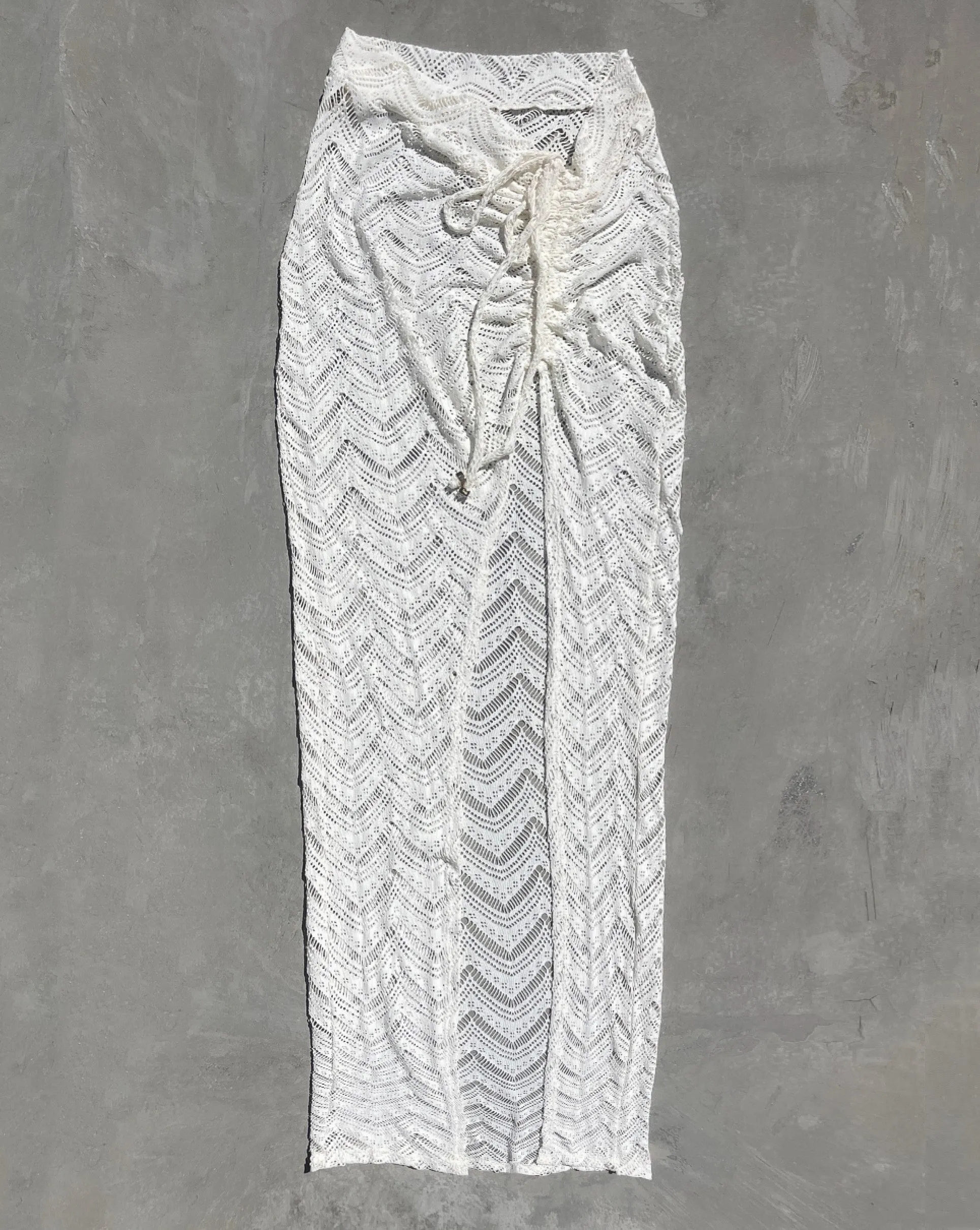 Jurere Crochet Macrame Skirt