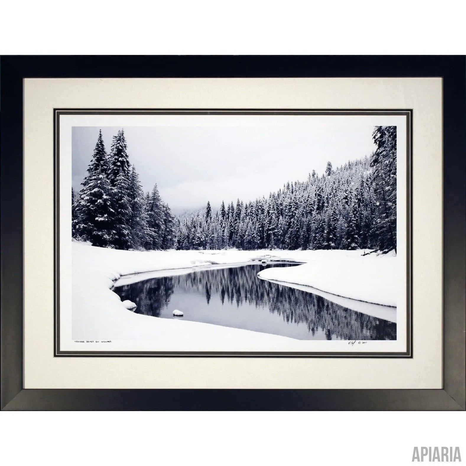 Kevin Schelp "Truckee River In Winter