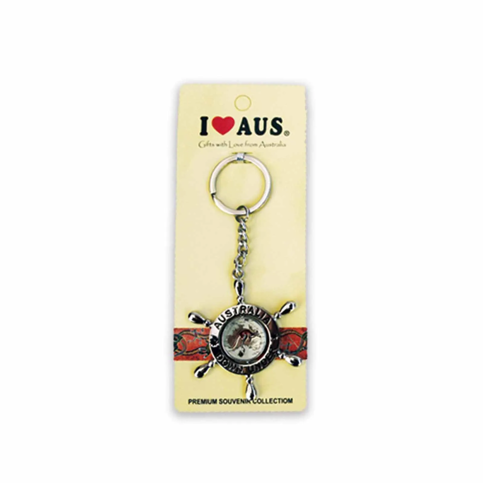 Key Ring Kangaroo Helm