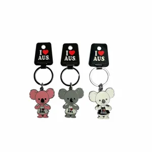 Key Ring Wiggling Koala