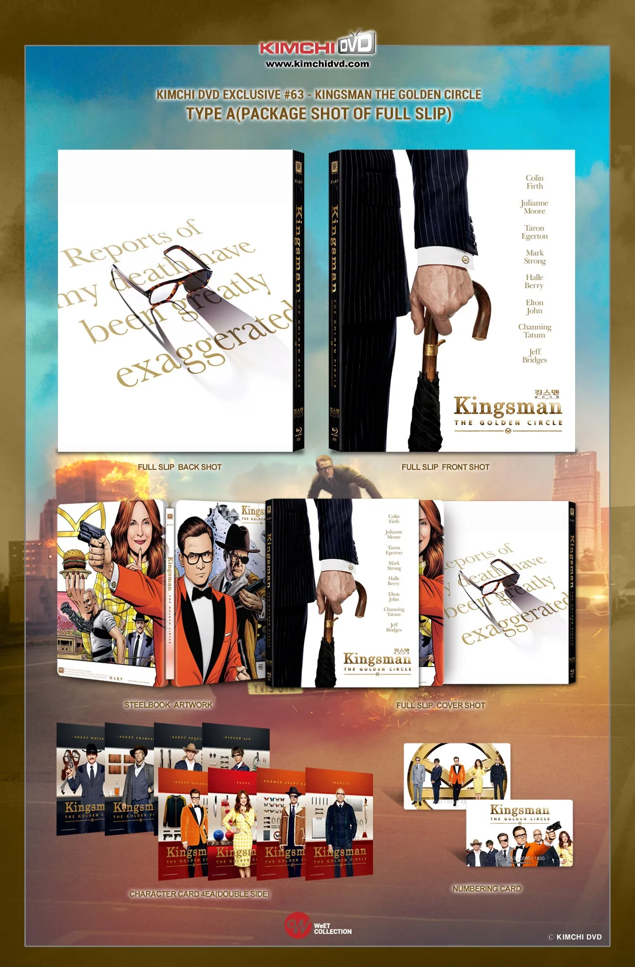 Kingsman The Golden Circle - KE#63 - Full Slip