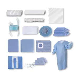 Kit de MEDIKIT EFFICIENT avec set d'irrigation 45 pièces - MEDISTOCK (X 5)