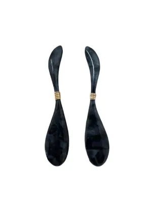 KOLIBRI COLLECTIVE - Gota -Symmetric Onix Earrings