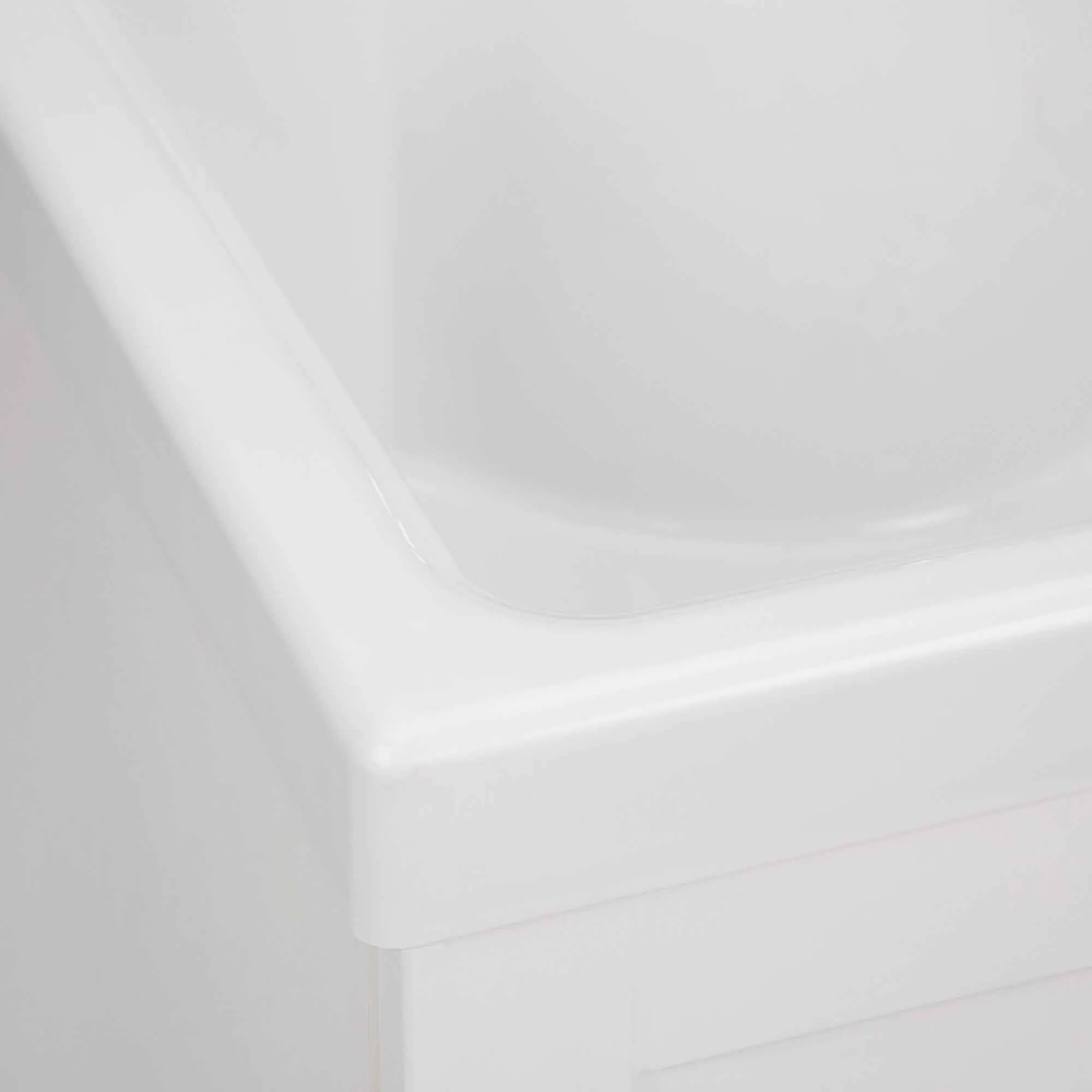 Kyle All-In-One 24 inch Laundry Utility Sink and Cabinet with ABS Sink