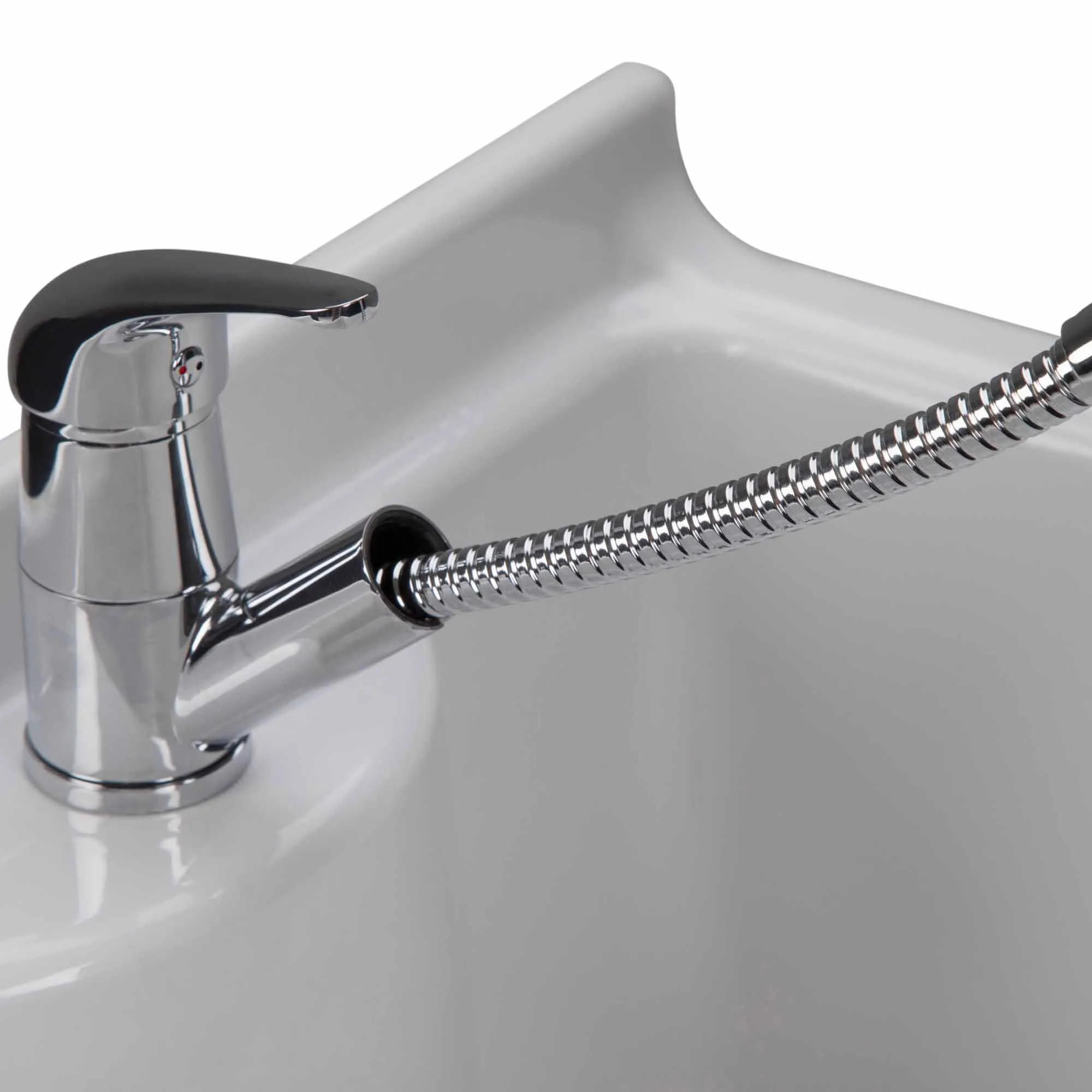 Kyle All-In-One 24 inch Laundry Utility Sink and Cabinet with ABS Sink