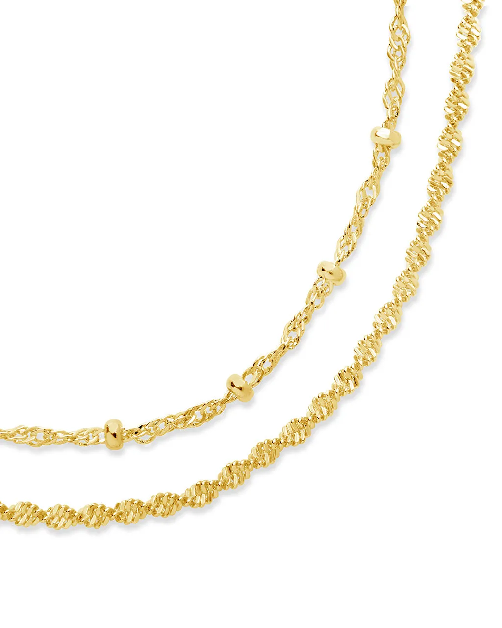 Kyra Layered Chain Anklet
