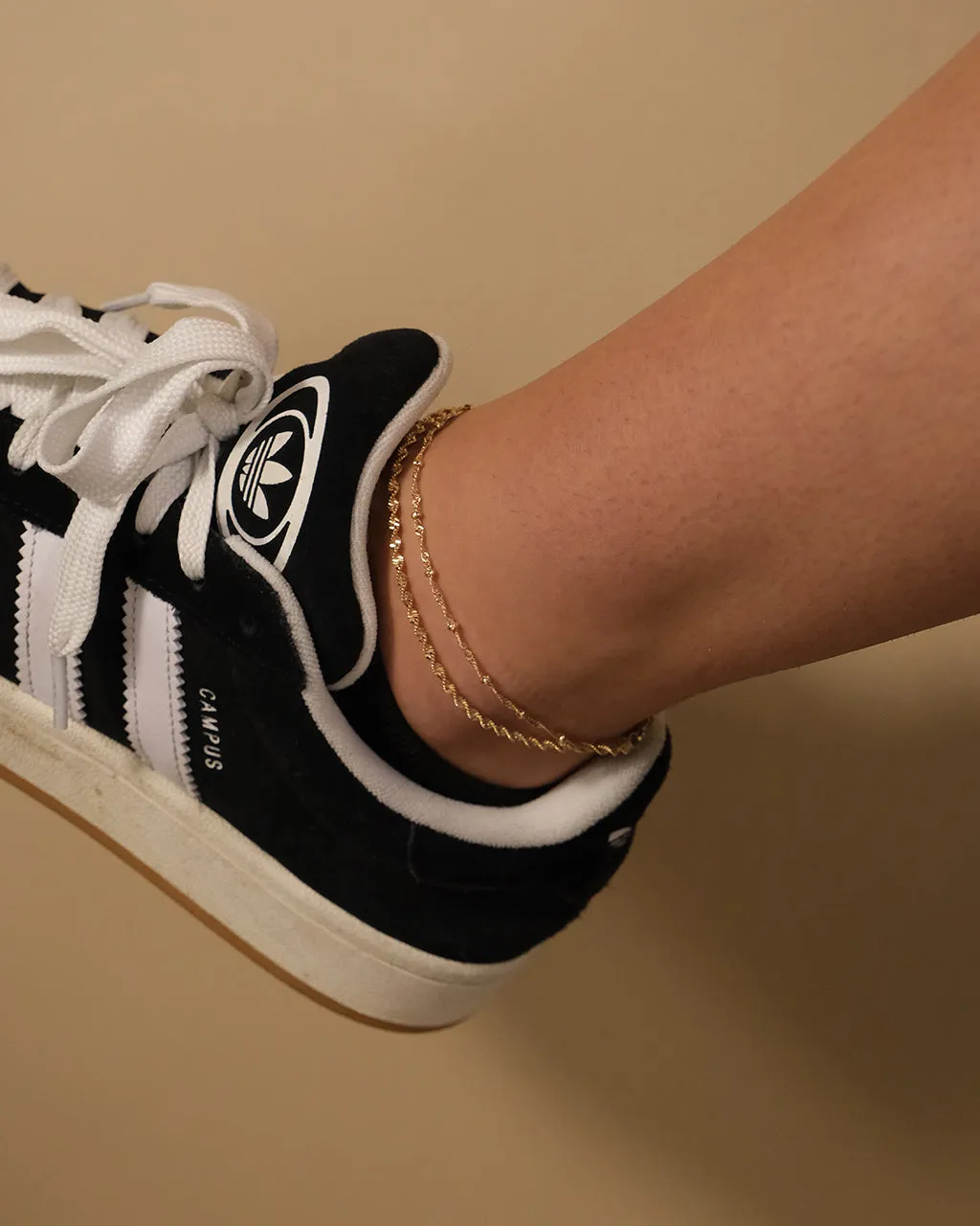 Kyra Layered Chain Anklet