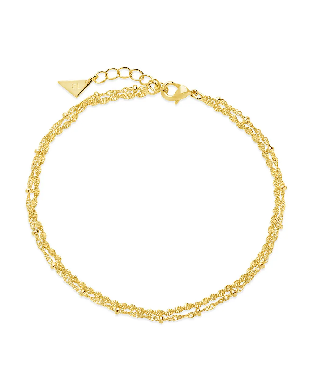 Kyra Layered Chain Anklet