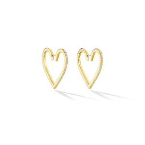 Large Endless Hoop Earrings