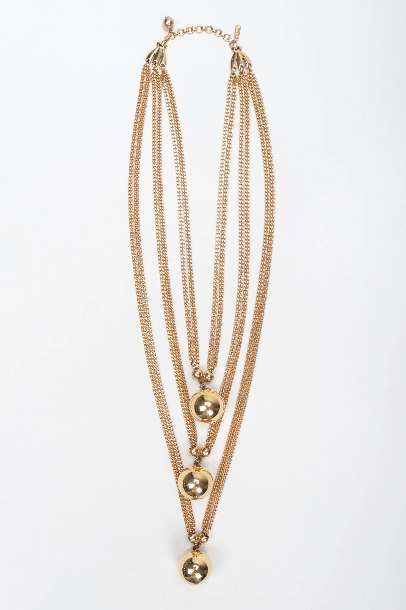 Layered Ball Necklace